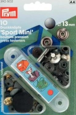 Prym 10 NF-Druckknopf SP.-MINI MS brüniert 13 mm