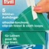 Prym 5 Nähfrei Aufhänger weiß