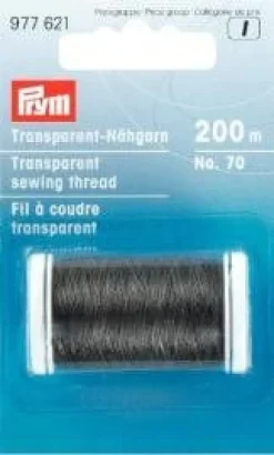 Prym Nähgarn transparent dunkel