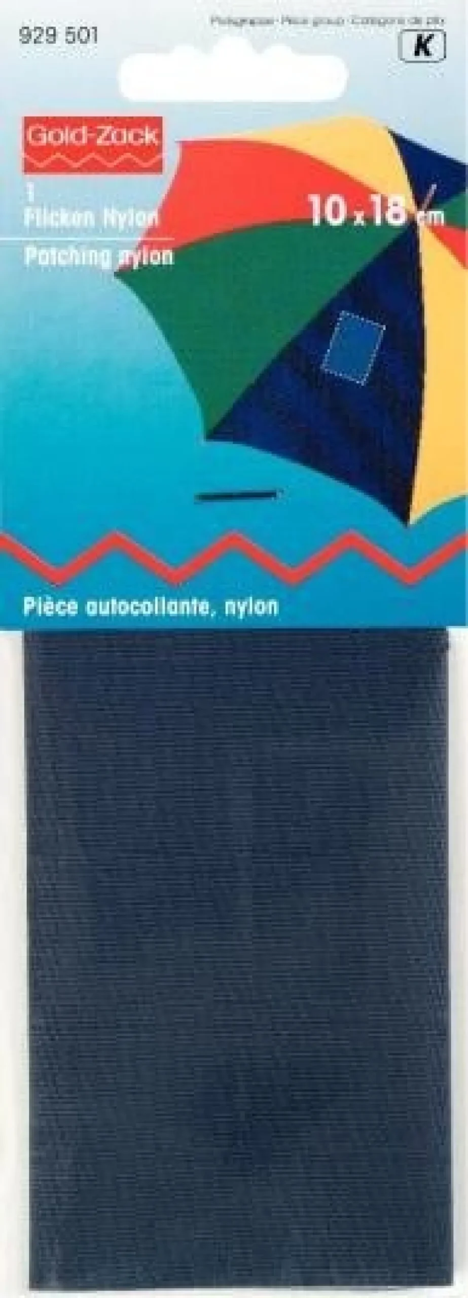 Prym Nylon-Flicken selbstklebend 14 x 6,5 cm marine