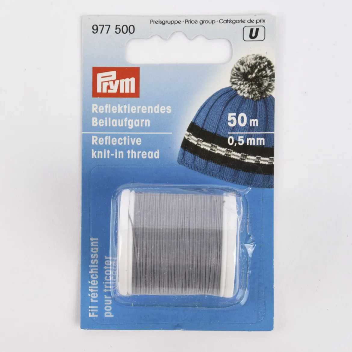 Prym Reflektierendes Beilaufgarn 0,5mm 50m
