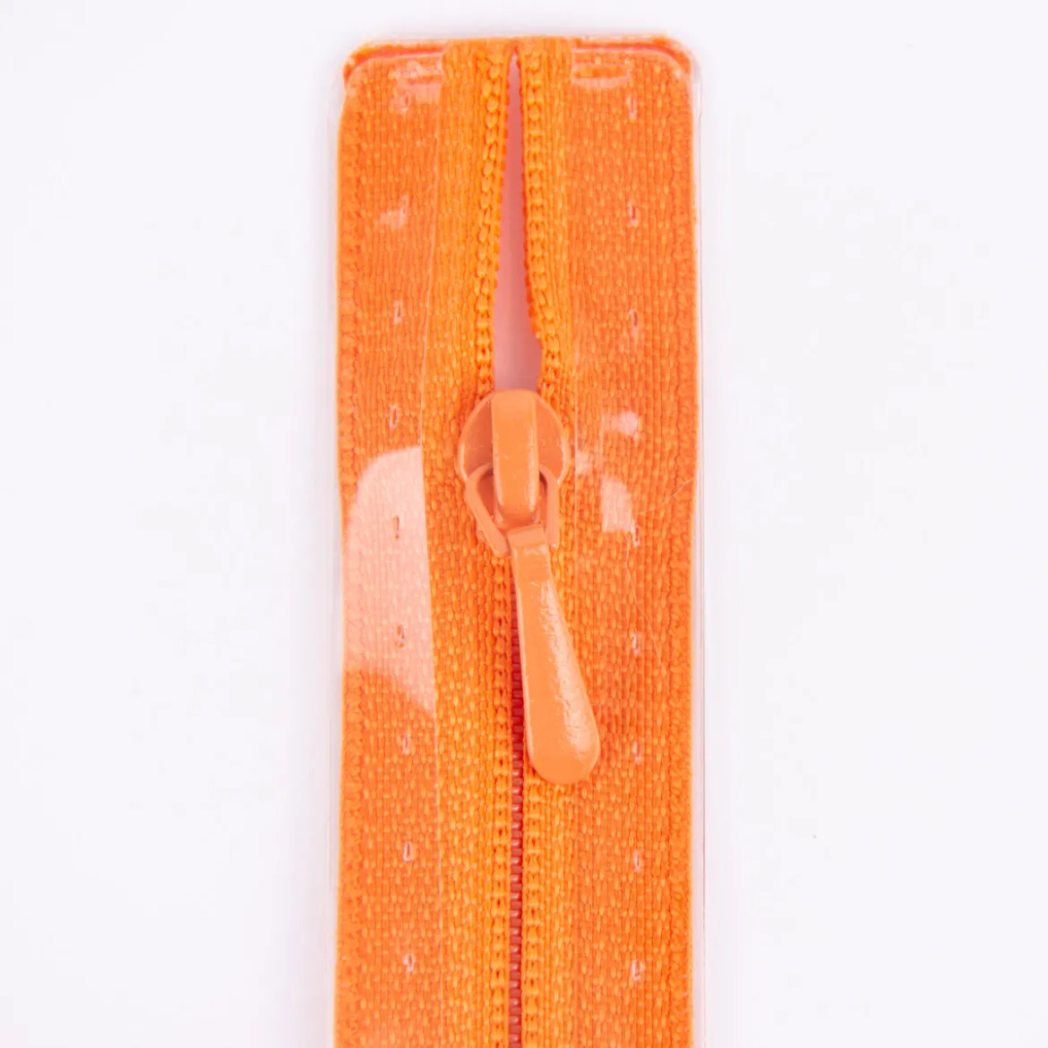 Prym Reißverschluss RV S2 Typ 0 Nahtfein 25 cm Fla orange
