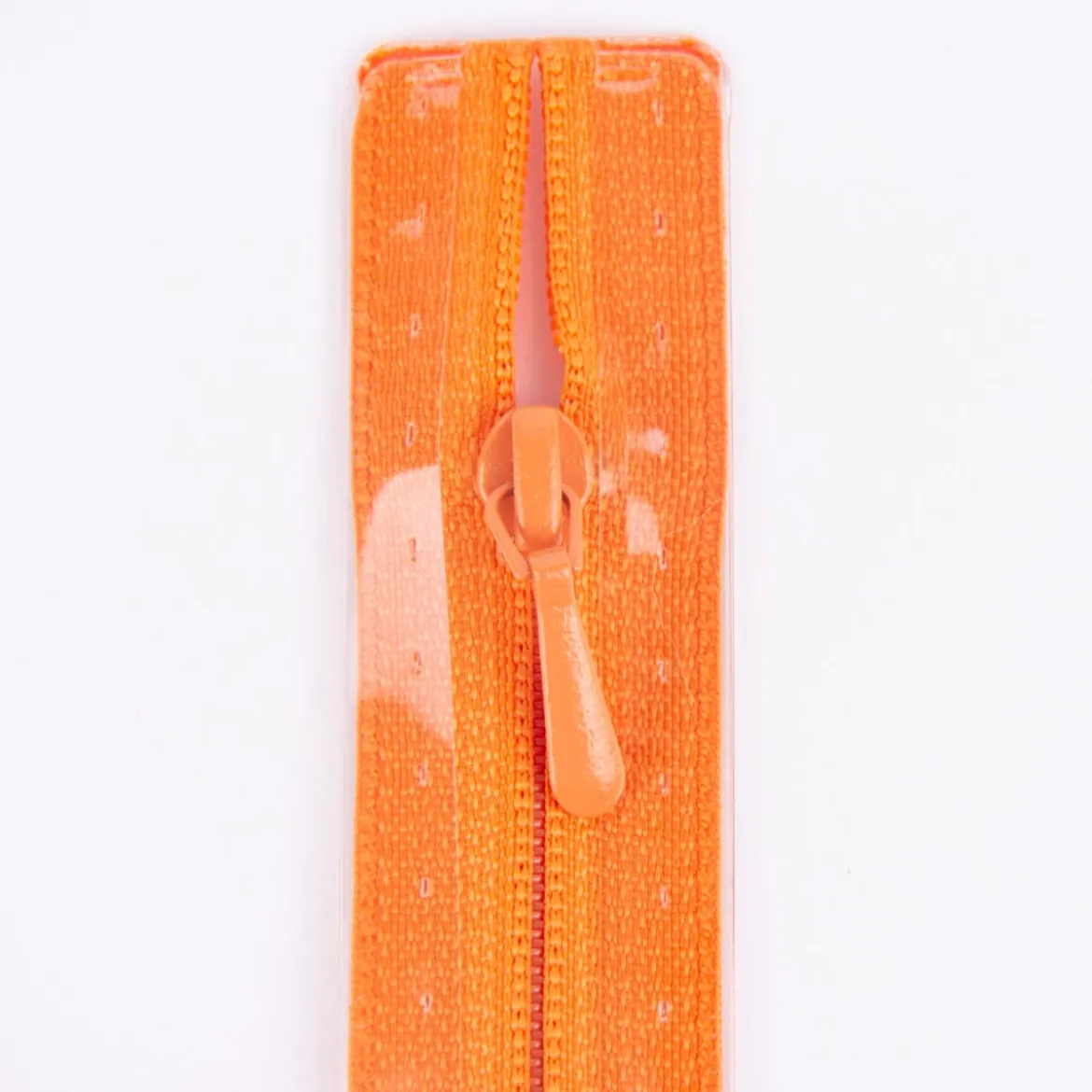 Prym Reißverschluss RV S2 Typ 0 Nahtfein 30 cm Fla orange