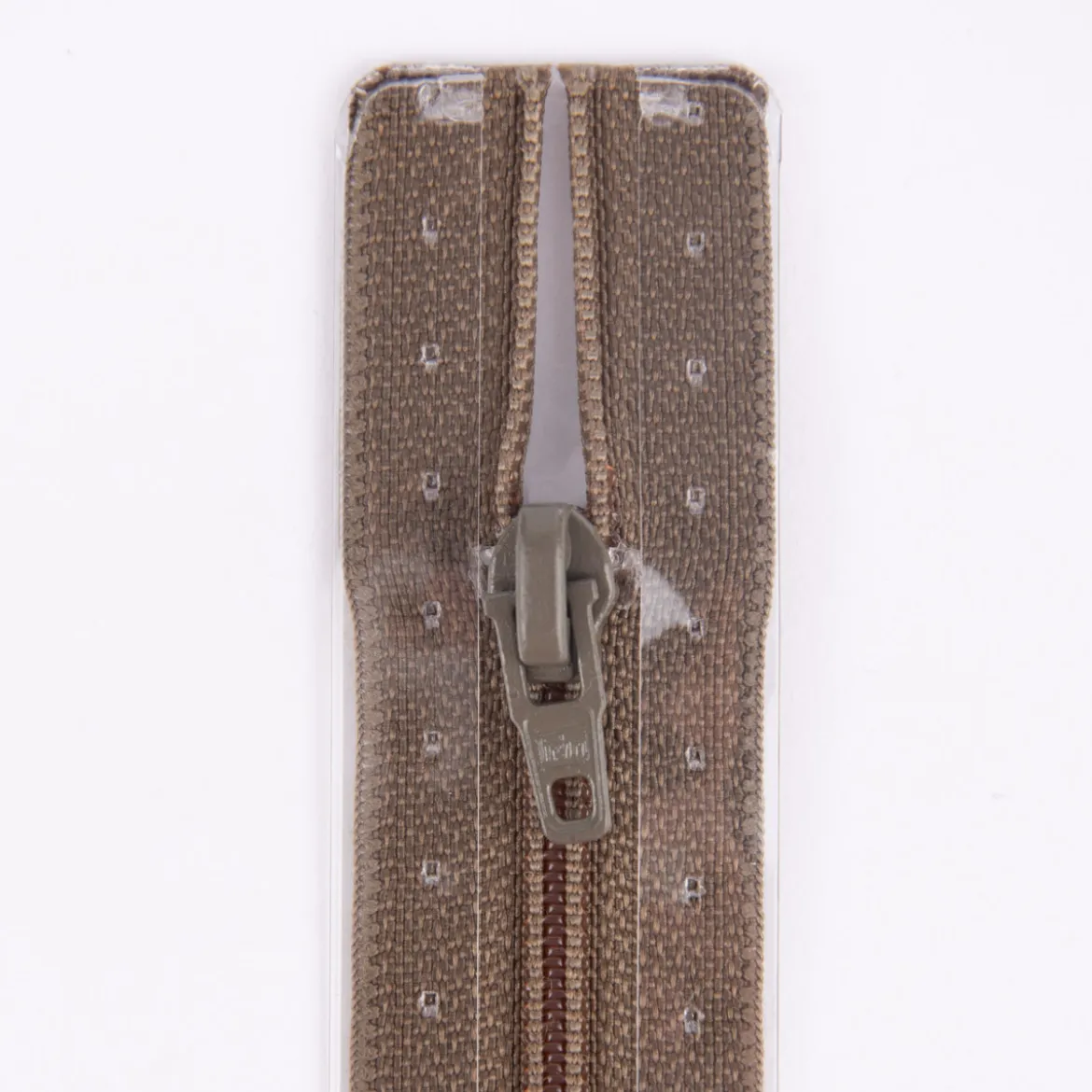 Prym Reißverschluss RV S1 Typ 0 ut 12 cm Fla graubraun