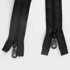 Prym Reißverschluss 2 Wege teilbar Kunststoff Col. 000 schwarz 65cm