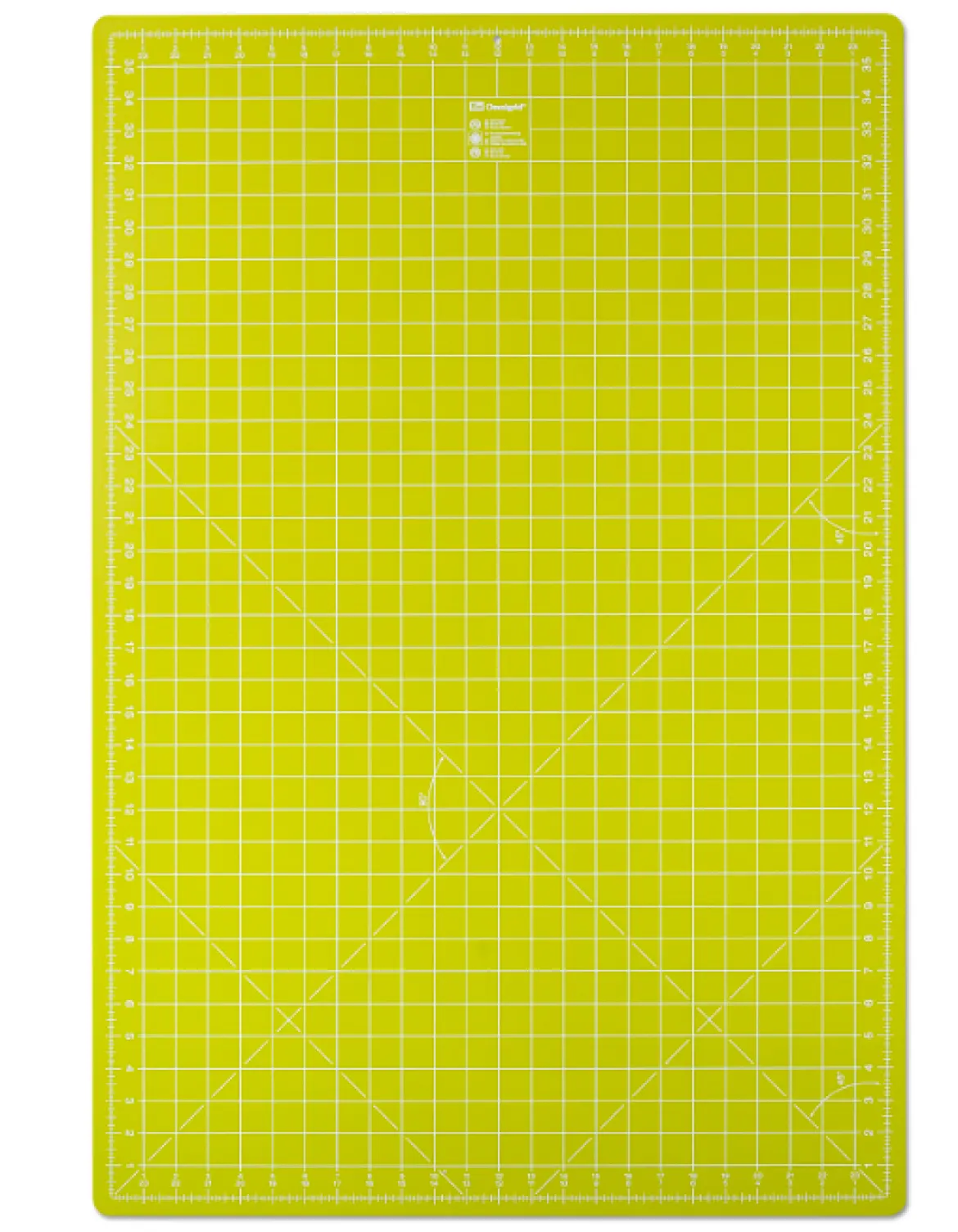 Prym Schneideunterlage Unterlage hellgrün für Rollschneider cm/inch 60x90 cm