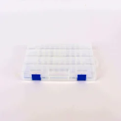 Prym Stick Box leer Kunststoff transparent 28x18x4,5cm