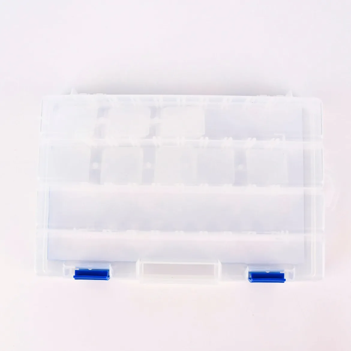 Prym Stick Box leer Kunststoff transparent 28x18x4,5cm