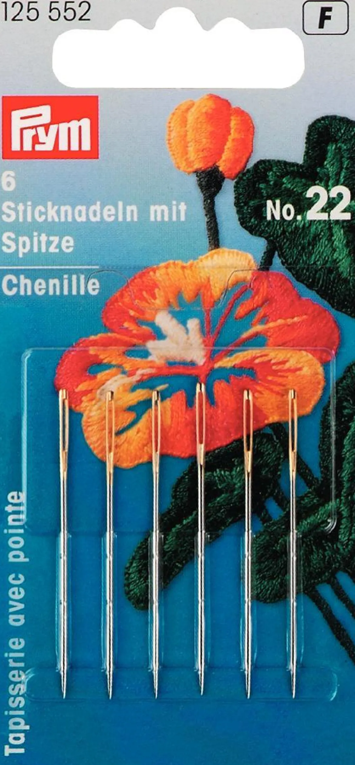 Prym Sticknadeln mit Spitze No. 22