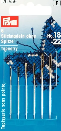 Prym Sticknadeln ohne Spitze No. 18-22