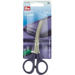 Prym Stoffschere Schneiderschere gebogen lila silberfarbig 13,5x6cm
