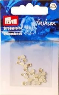 Prym 28 Strasssteine lose silberfarbig 4mm