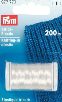 Prym Strick-Elastic Faden transparent 200m Rolle