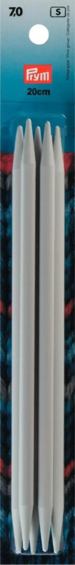Prym Stricknadeln ALU 4 Stück grau Länge: 20cm Ø7mm