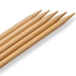 Prym Stricknadeln für Strümpfe aus BAMBUS 5 Stück 20cm Ø2,5mm