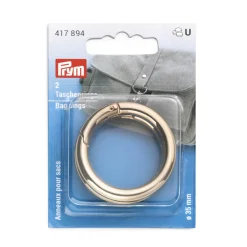 Prym Taschenringe new gold 3,5cm
