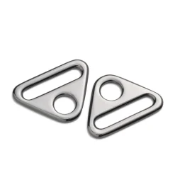 Prym Triangel-Ringe mit Steg gunmetal 25mm