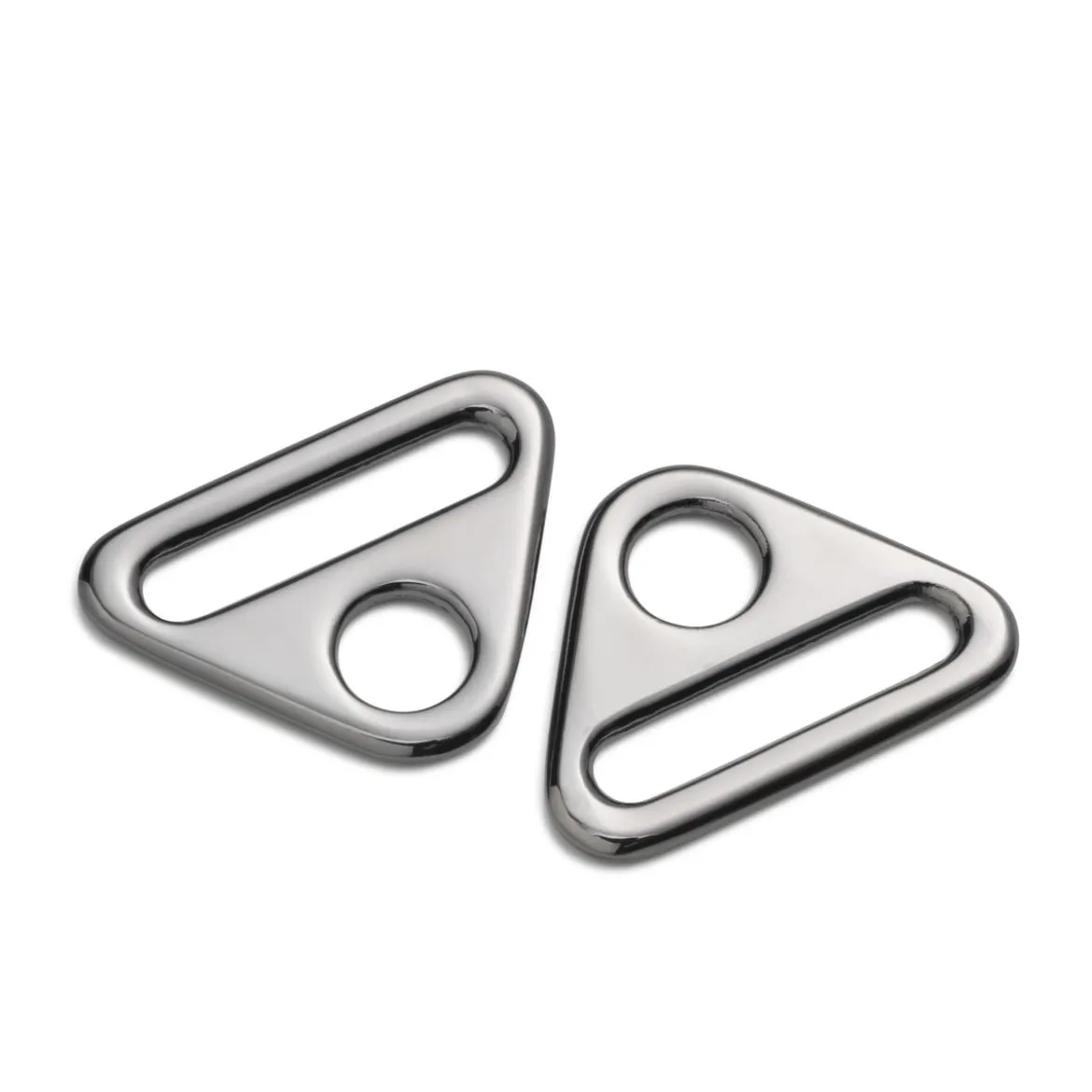 Prym Triangel-Ringe mit Steg gunmetal 25mm