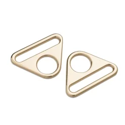 Prym Triangel-Ringe mit Steg new gold 40mm