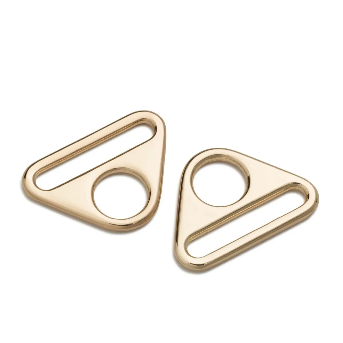 Prym Triangel-Ringe mit Steg new gold 30mm