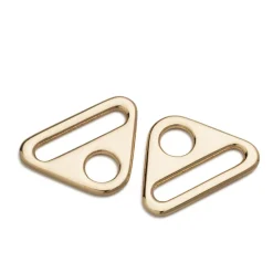 Prym Triangel-Ringe mit Steg new gold 25mm