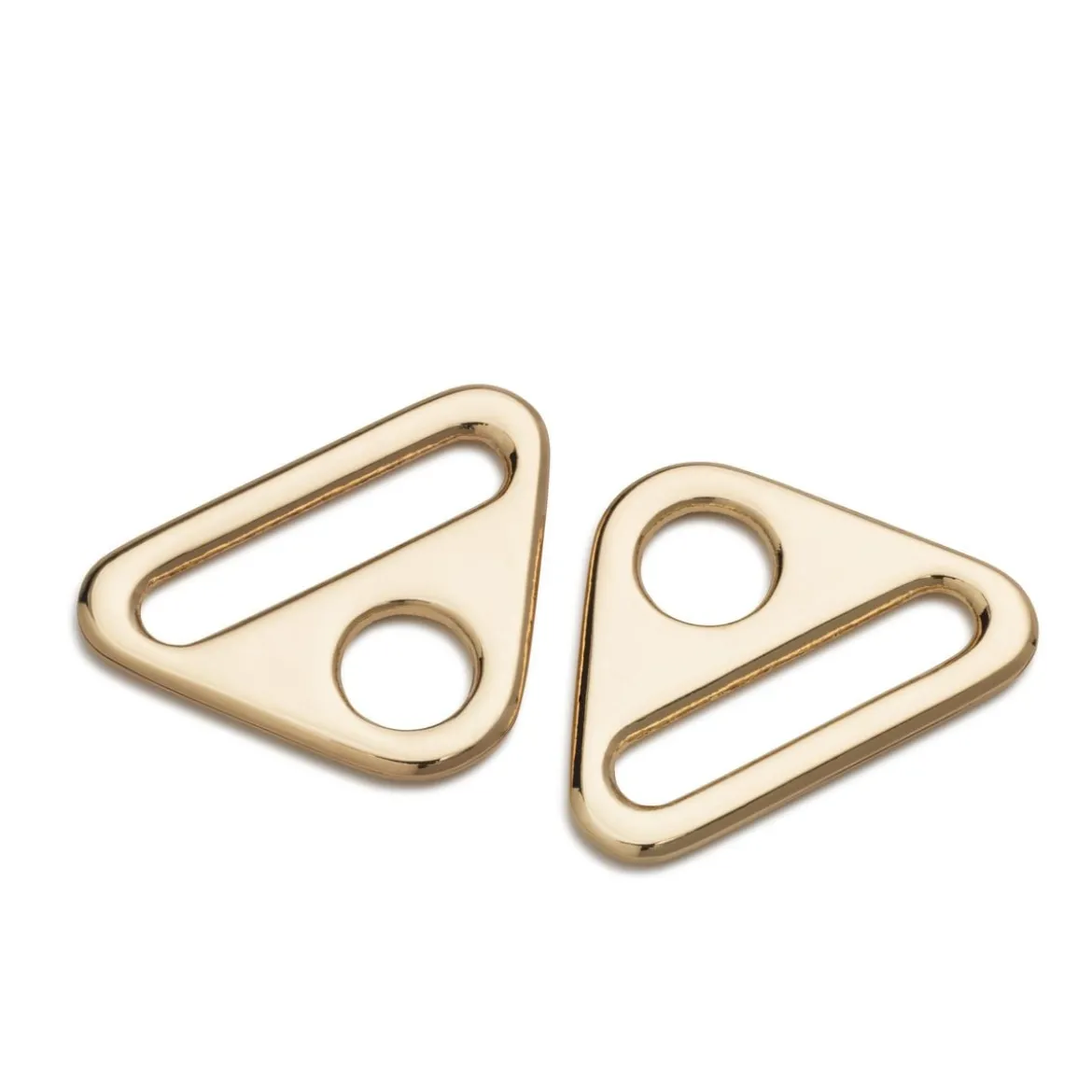 Prym Triangel-Ringe mit Steg new gold 25mm