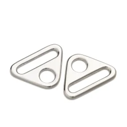 Prym Triangel-Ringe mit Steg silberfarbig 25mm