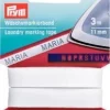 Prym Wäschemarkierband BW bügelbar 11mm weiß