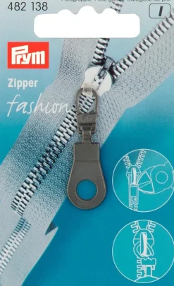 Prym Zipper Öse schwarz 4x1,1cm