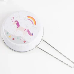 Puppentopfset Kinder-Kochset Kochgeschirr Einhorn 9teilig