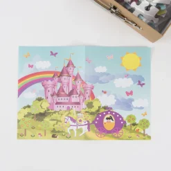 Puzzle im Koffer Prinzessin Schloss 130 Teile