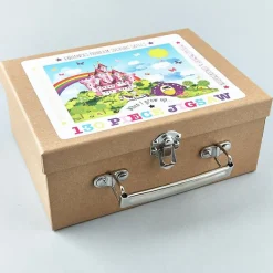 Puzzle im Koffer Prinzessin Schloss 130 Teile