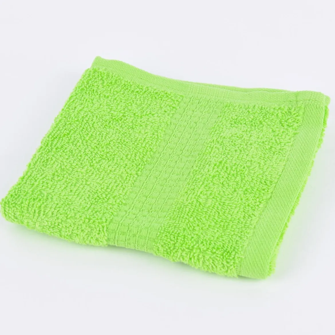 Qualitätsfrottee Handtuch 100% Baumwolle 500g/qm grün