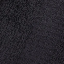 Qualitätsfrottee Handtuch 100% Baumwolle 500g/qm schwarz