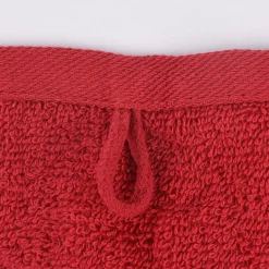Qualitätsfrottee Handtuch 100% Baumwolle 500g/qm rot