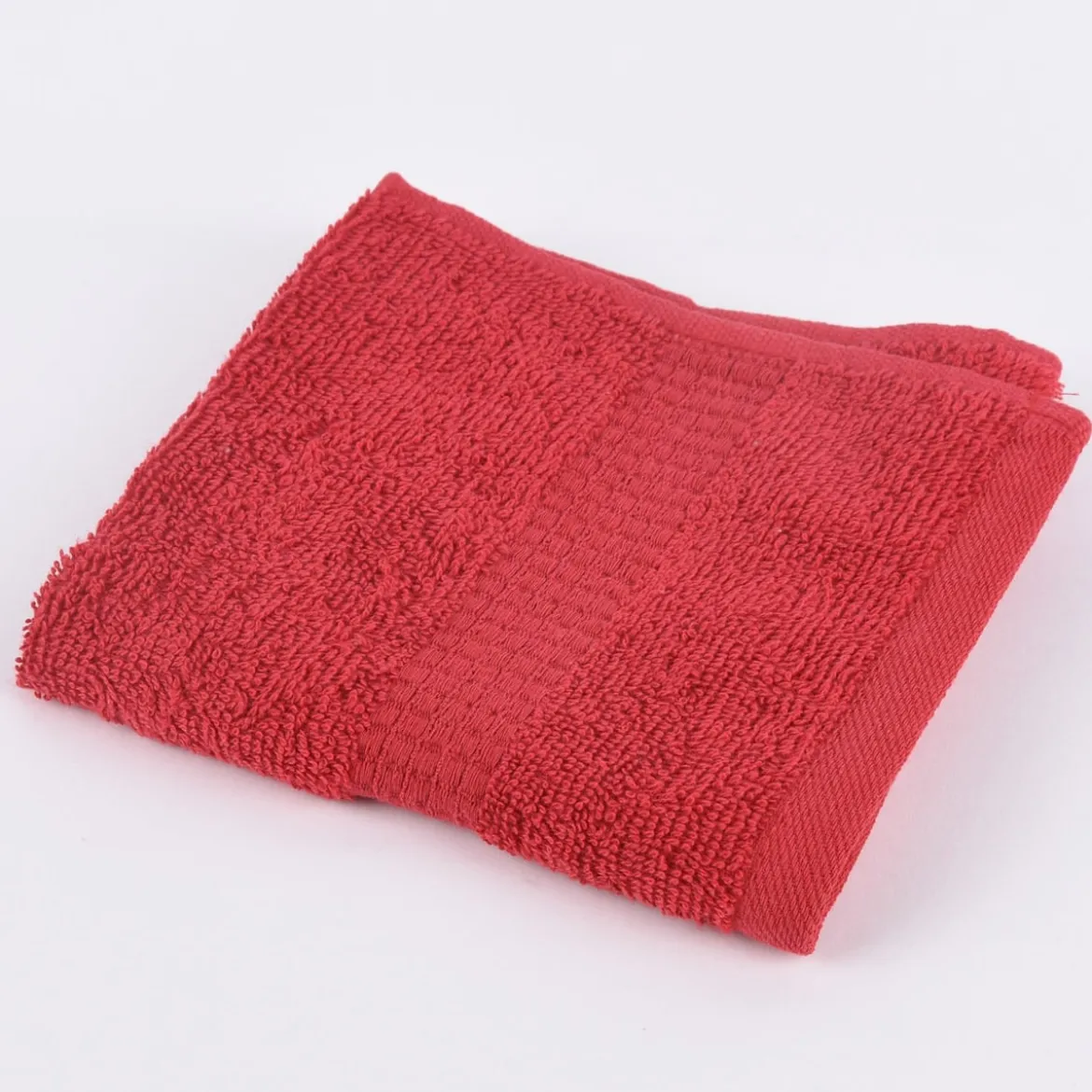 Qualitätsfrottee Handtuch 100% Baumwolle 500g/qm rot