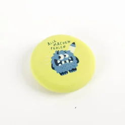 Radiergummi "Alle machen Fehler" runder Radiergummi 5,5cm von Grafik Werkstatt