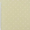 Rasch Bambino Dekostoff Baumwollstoff Gardinenstoff Meterware Punkte vanille 150cm