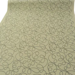 Rasch Dekostoff Gardinenstoff Stickerei Meterware Fly Way beige 140cm