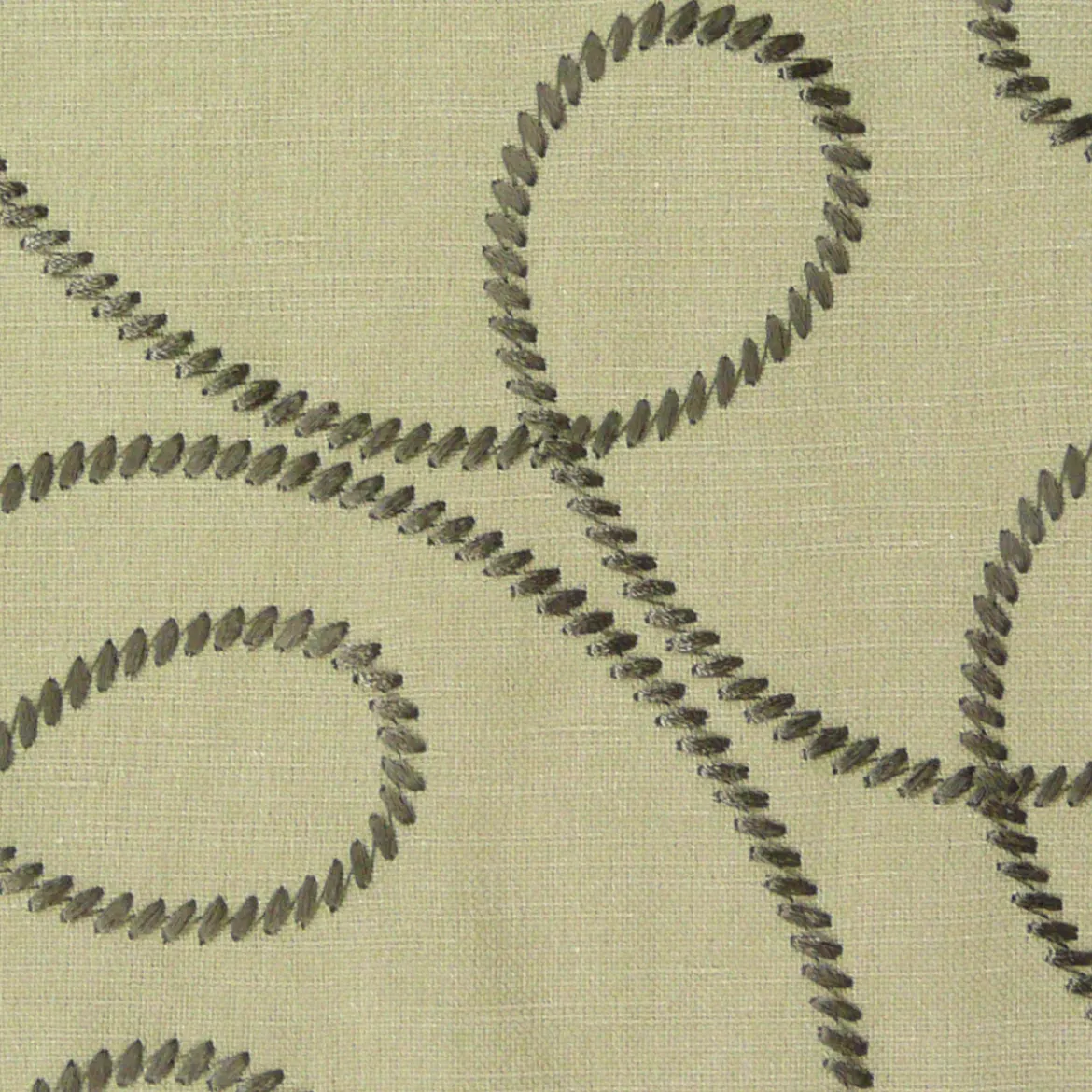 Rasch Dekostoff Gardinenstoff Stickerei Meterware Fly Way beige 140cm