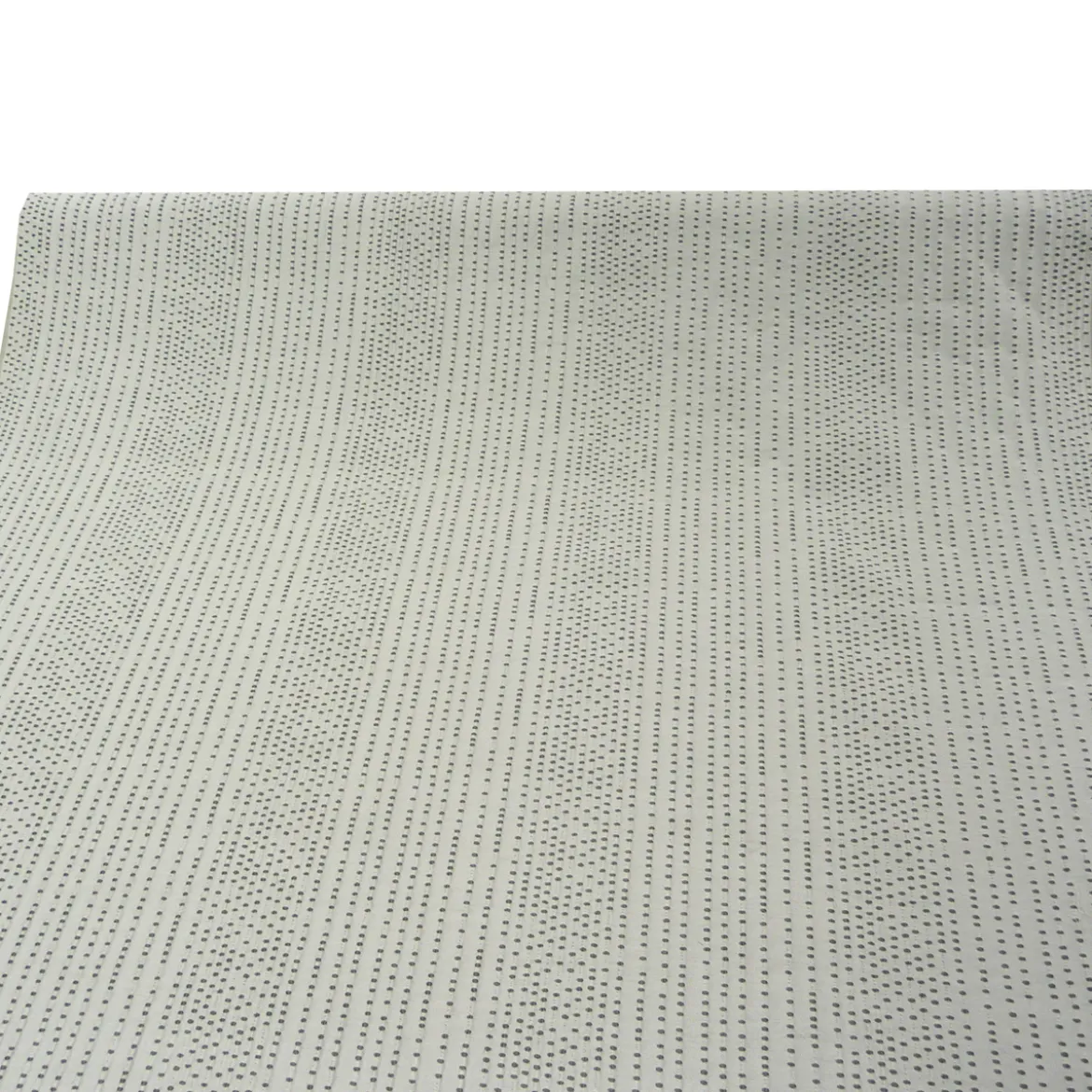 Rasch Dekostoff Jacquard Gardinenstoff Meterware Drop silber grau 150cm