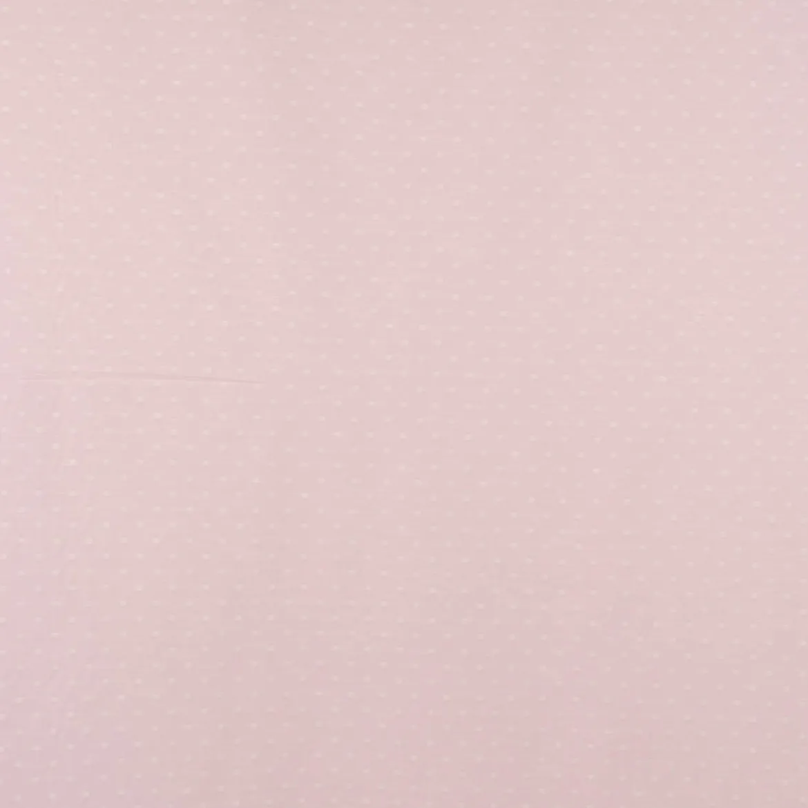 Rasch Textil Dekostoff Baumwollstoff Leinenoptik Bambino Fun Punkte rosa 1,40m Breite