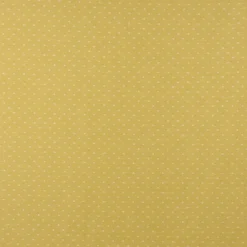 Rasch Textil Dekostoff Baumwollstoff Leinenoptik Bambino Fun Punkte gelb 1,40m Breite