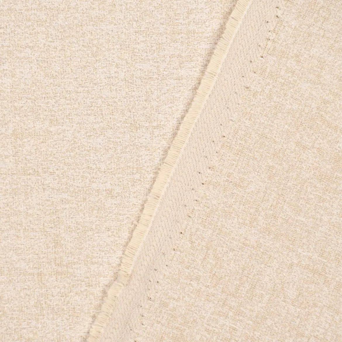 Rasch Textil Dekostoff Gardinenstoff Rio raumhoch meliert beige 280cm
