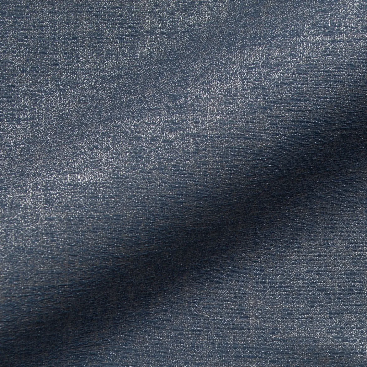 Rasch Textil Dekostoff Gardinenstoff Rio raumhoch meliert blau 280cm