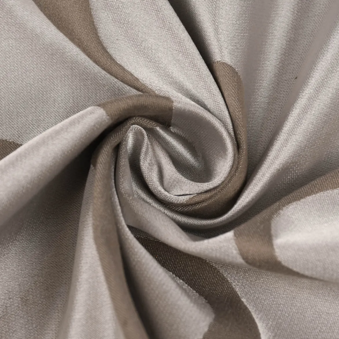 Rasch Textil Dekostoff Gardinenstoff raumhoch Curl Ranken Schnörkel grau 300cm