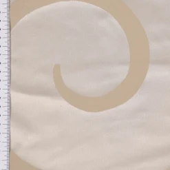 Rasch Textil Dekostoff Gardinenstoff raumhoch Curl Ranken Schnörkel beige 300cm