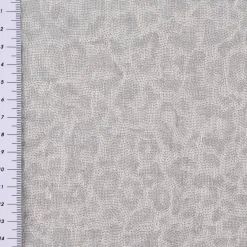 Rasch Textil Dekostoff Gardinenstoff Leinen Inbetween Safari Leomuster grau 300cm