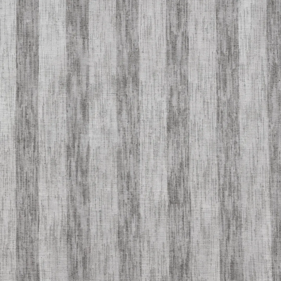 Rasch Textil Gardinenstoff Stores Shine Längsstreifen Leinenstruktur grau silber 300cm