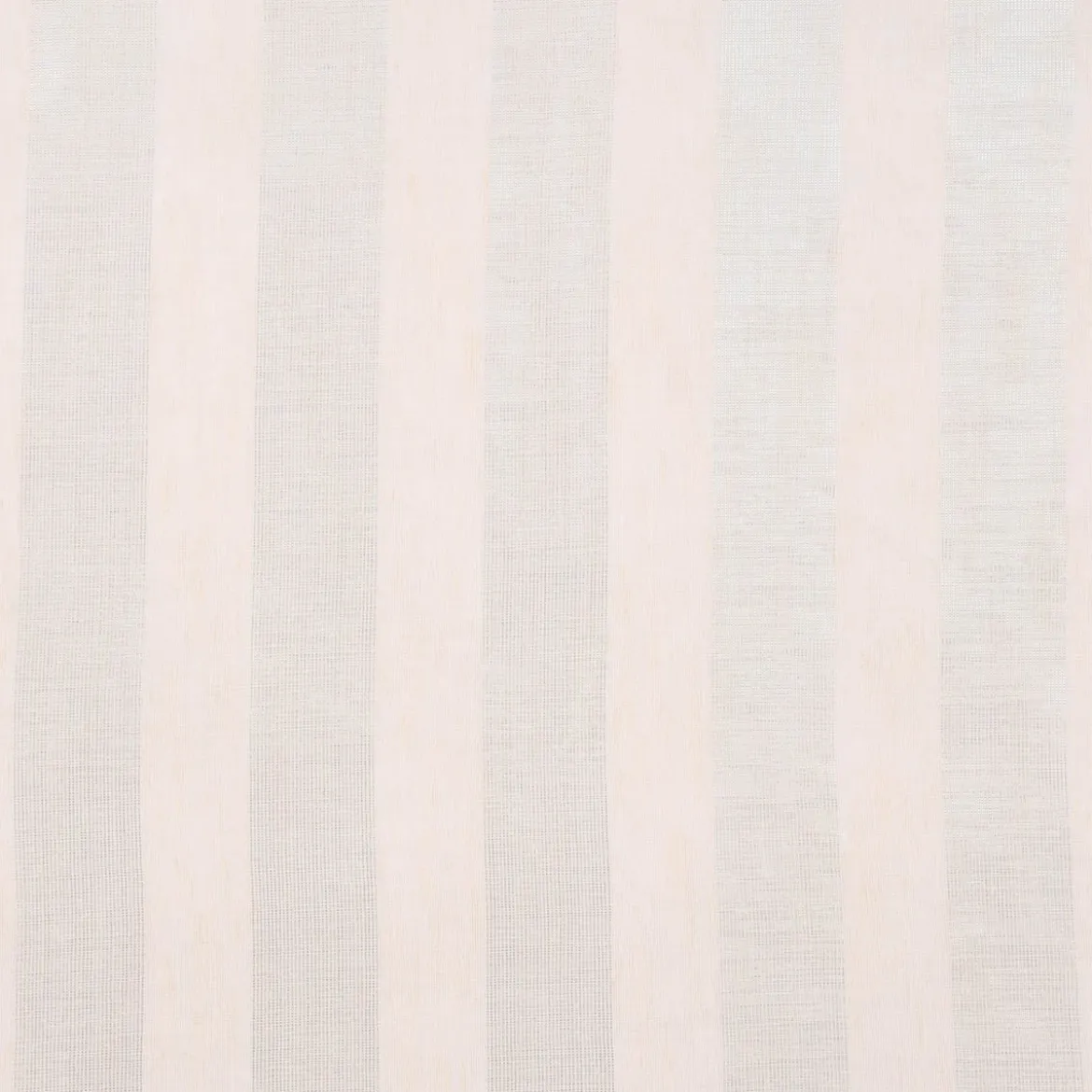 Rasch Textil Gardinenstoff Stores Shine Längsstreifen Leinenstruktur creme 300cm
